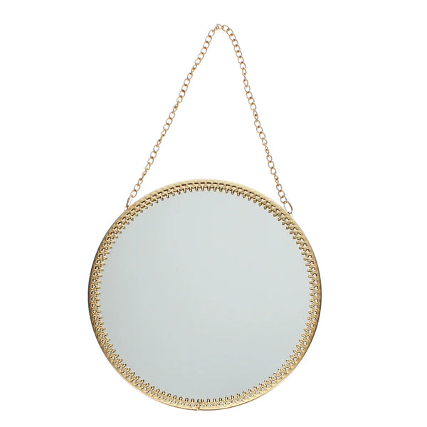 Round Hanging Mirror