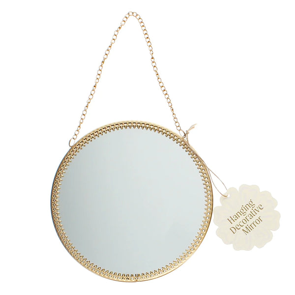 Round Hanging Mirror