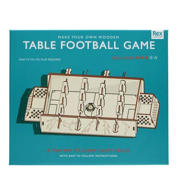 Wooden Table Football Game