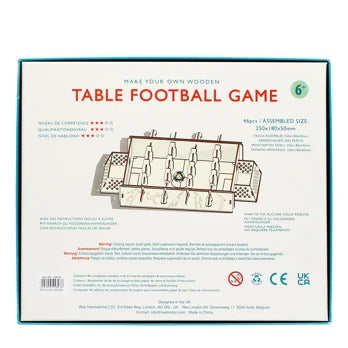 Wooden Table Football Game