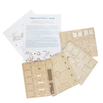 Wooden Table Football Game