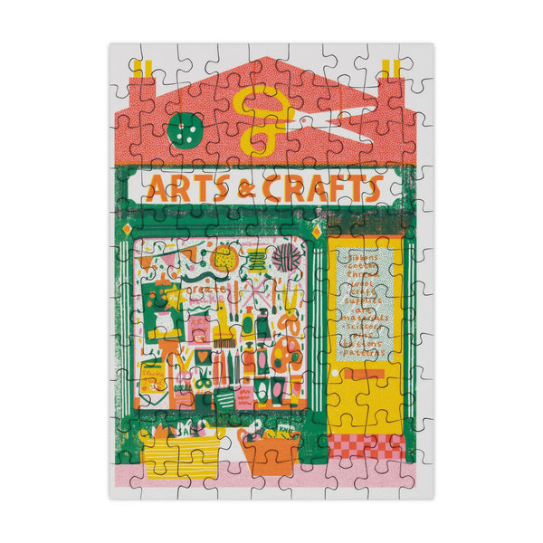 Arts and Craft Shop 99 Piece Mini Jigsaw Puzzle