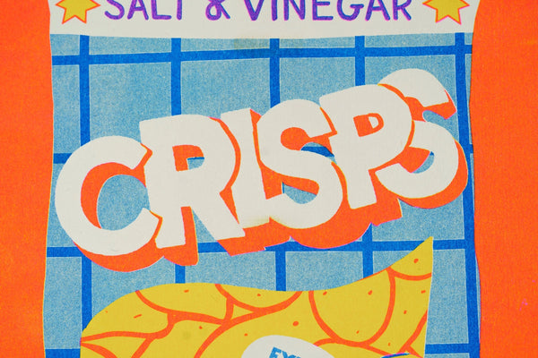 Crisps Riso Print