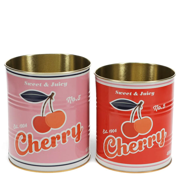 Cherry Storage Tins