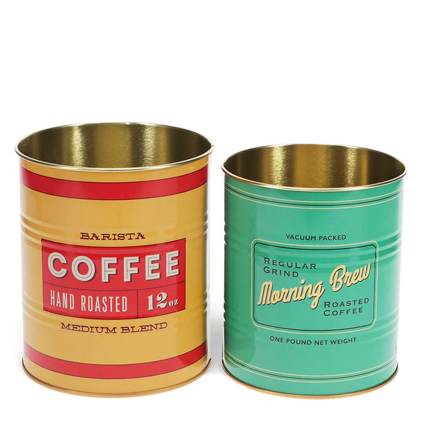 Vintage Coffee Storage Tins