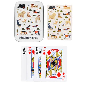Playing Cards in a Tin - Dog Park