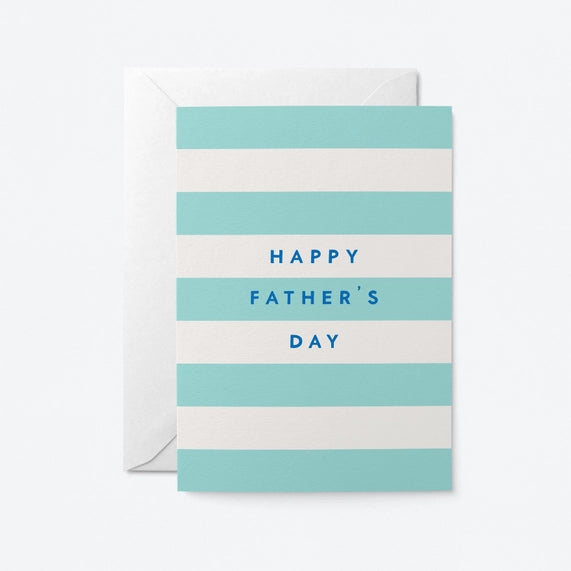 Happy Father's Day Stripe