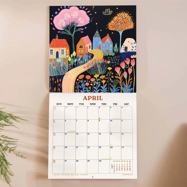 2026 Folk Art Plantscapes Calendar