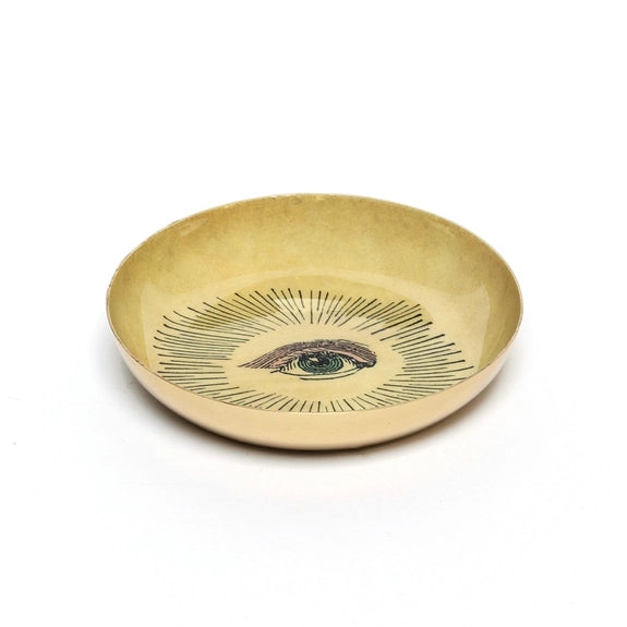 Eye Enamel Trinket Dish by Roomytown