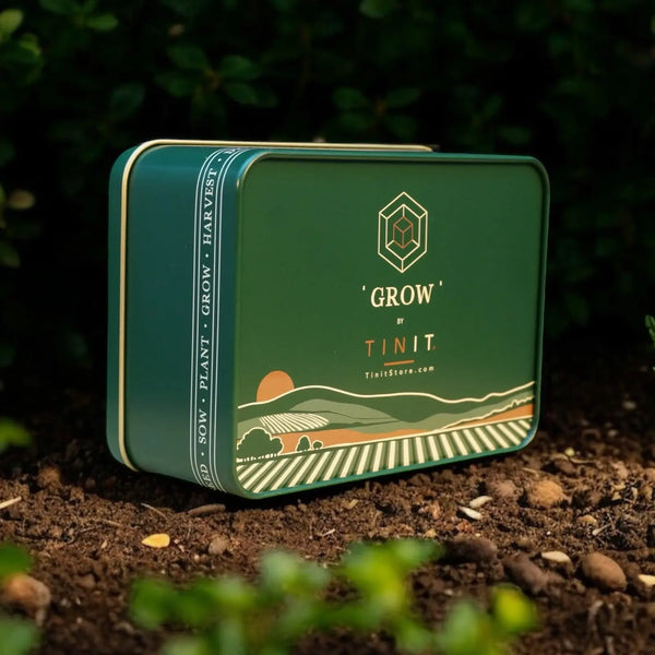 Gardening Seed Storage Tin