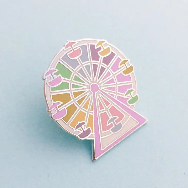 Pastel Ferris Wheel Enamel Pin