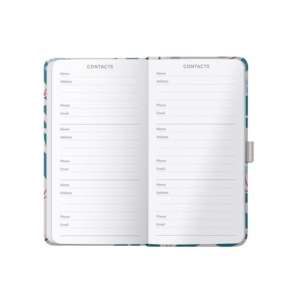 2027 Slim Diary - Pink Floral
