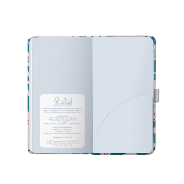 2027 Slim Diary - Pink Floral