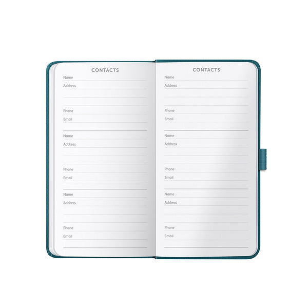 2027 Slim Diary - Teal