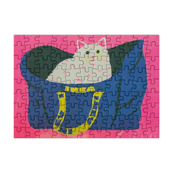 Cat In a Bag 99 Piece Mini Jigsaw Puzzle