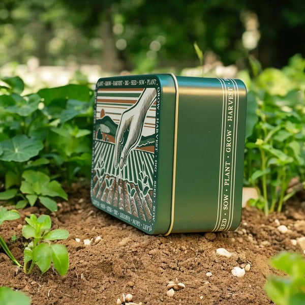 Gardening Seed Storage Tin