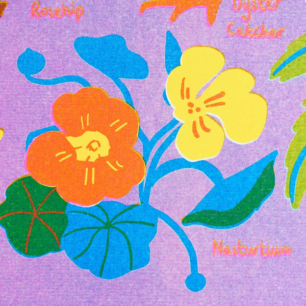 September Forage Riso Print