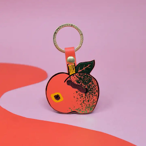 Juicy Apple Key Fob by Ark Colour Design