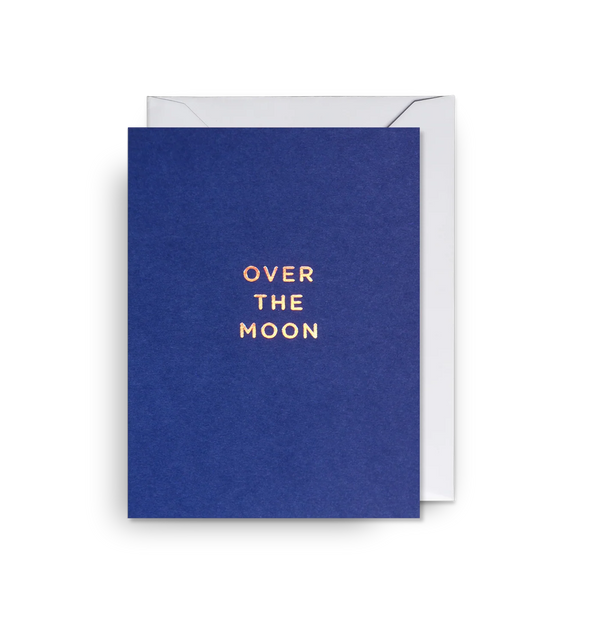 Over the Moon Mini Card