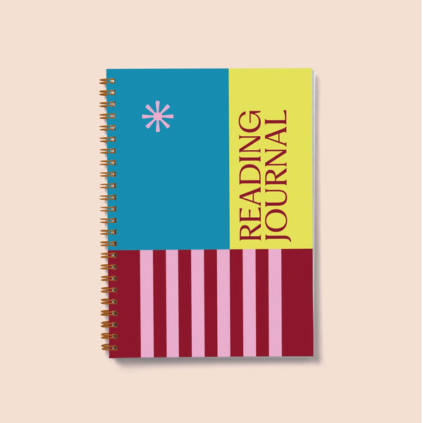 Turquoise Citrus Reading Journal