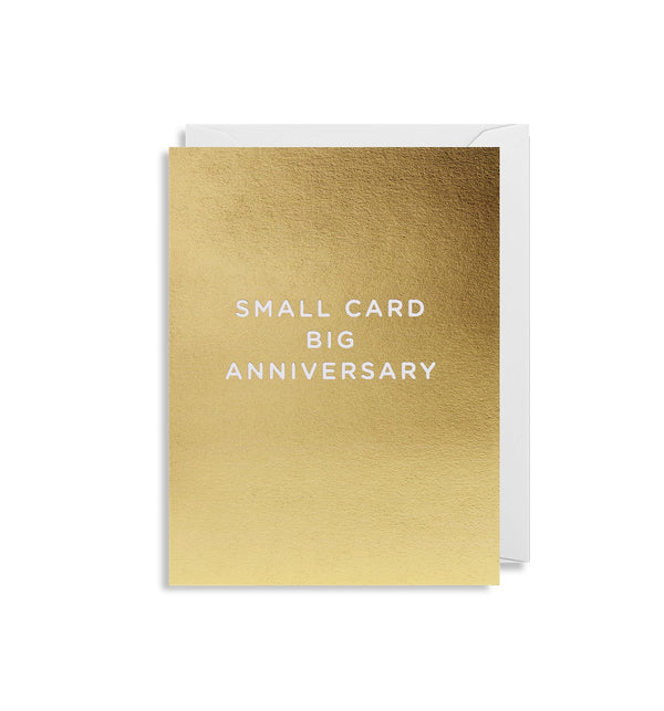 Small Card Big Anniversary