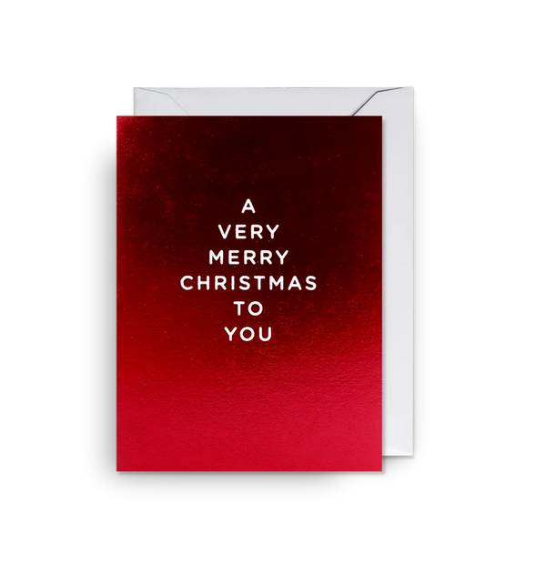 Small Card Big Christmas Cheer Mini Card