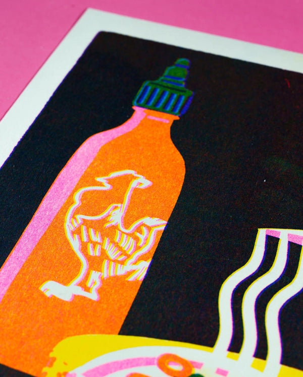Noodle Riso Print