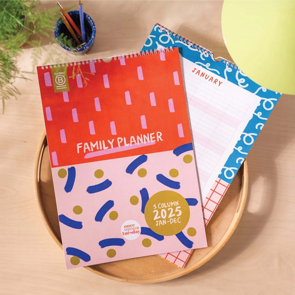 2025 Colour Flow Family Planner