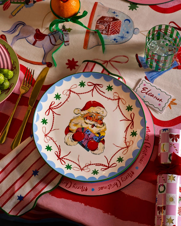 Dear Santa Dinner Plate