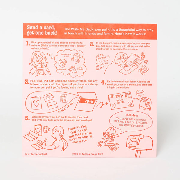 Write Me Back Pen Pal Kit