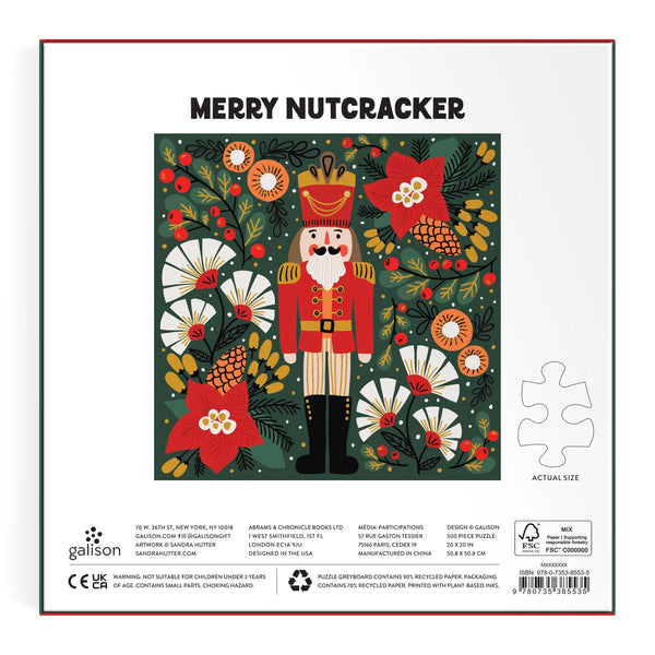 Merry Nutcracker 500 Piece Jigsaw