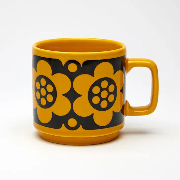 Geo Flower Yellow - Magpie X Hornsea Mug