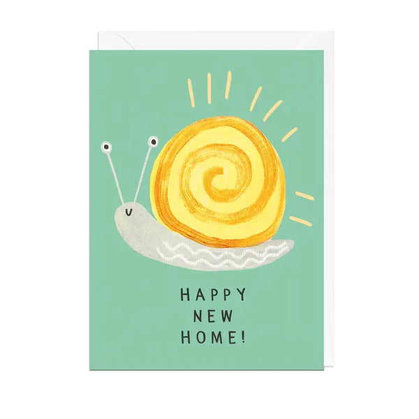 Happy New Home Snail