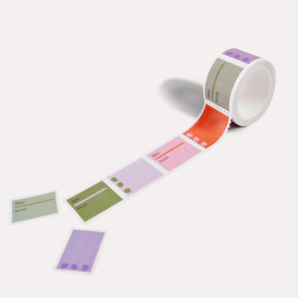 Focus Checklist Stamp Washi Tape