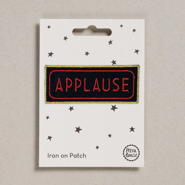 Applause Iron-on Patch