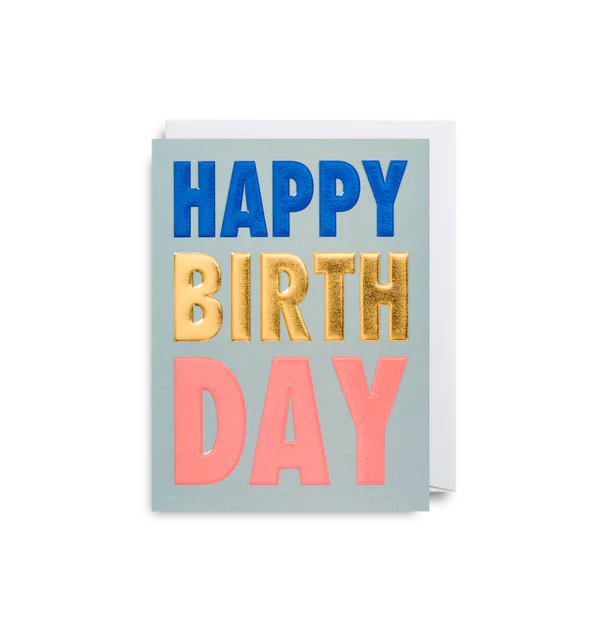 Happy Birth Day by Lagom