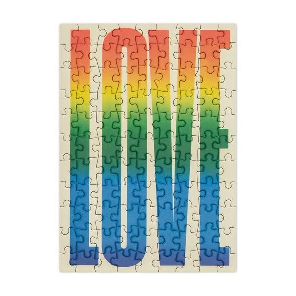 Love Gradient 99 Piece Mini Jigsaw Puzzle