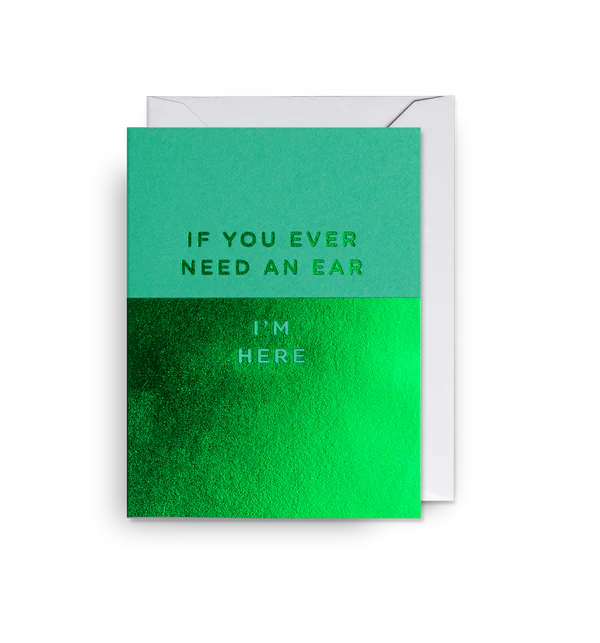 If You Ever Need an Ear Mini Card by Lagom