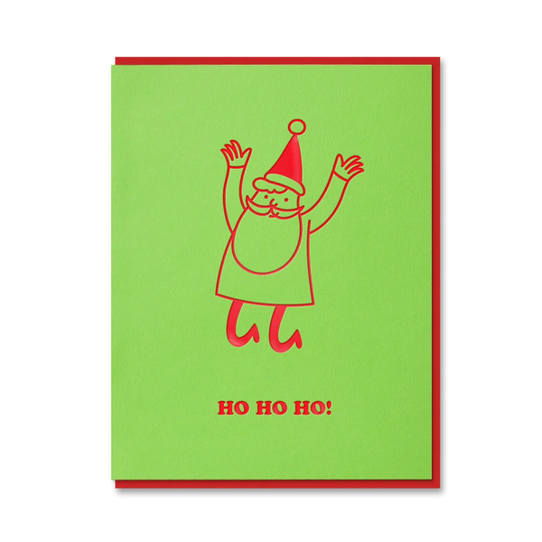 Jumping Santa