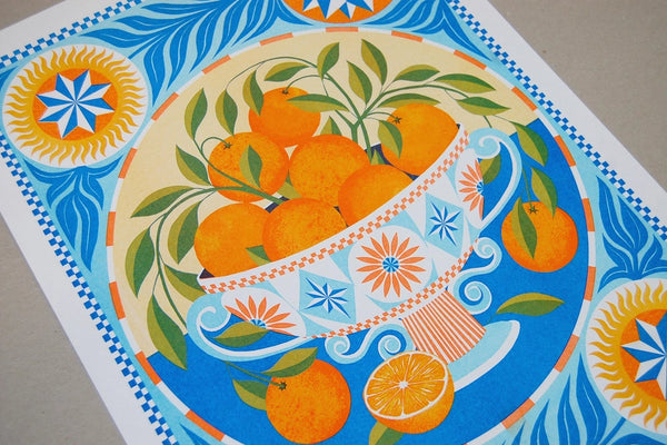 Orange Bowl by Printer Johnson