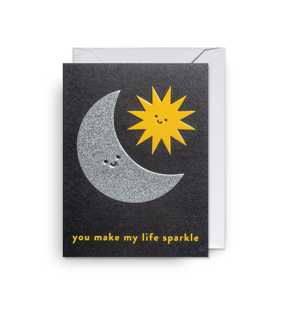 You Make My Life Sparkle Mini Card by Lagom