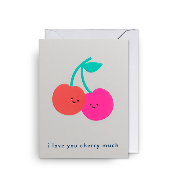 Love You Cherry Much Mini Card