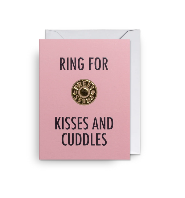 Ring for Kisses and Cuddles Mini Card