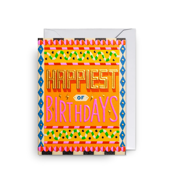 Happiest of Birthdays Mini Card