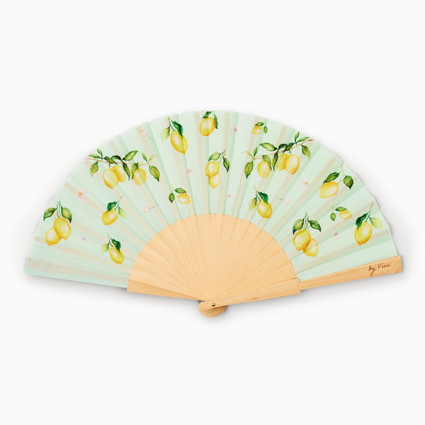 Lemons Hand Fan