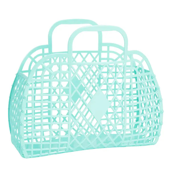 Sun Jellies Retro Basket Jelly Bag - Large