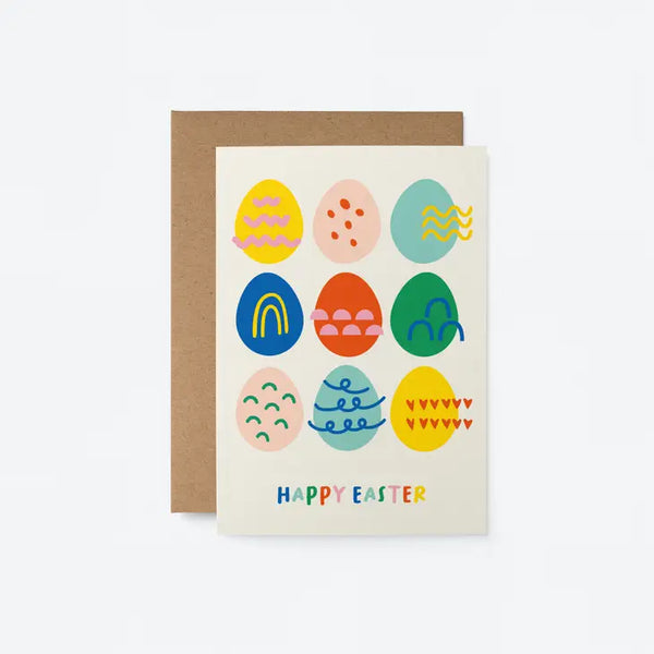 Eggs Happy Easter by Graphic Factory