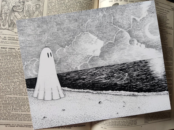 Ghost on a Lonely Beach