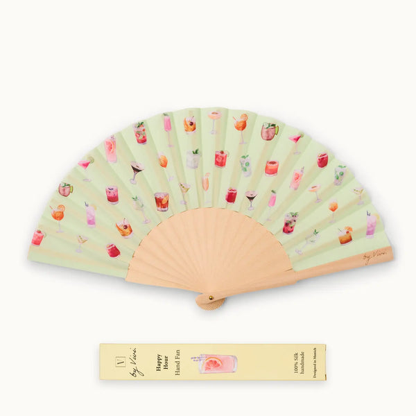 Happy Hour Hand Fan