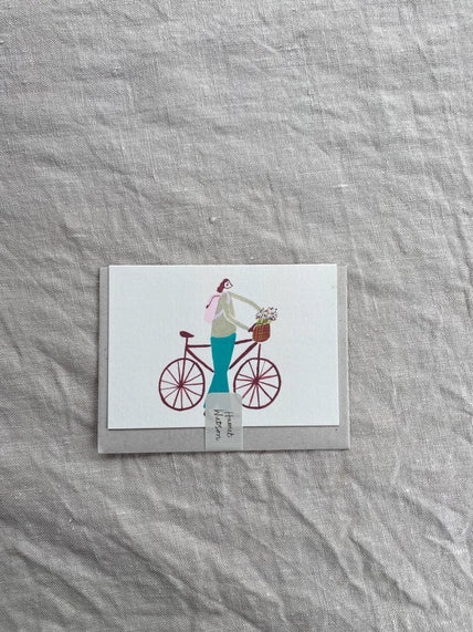 Morning Cycle Mini Card